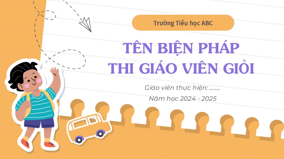 Mẫu báo cáo giáo viên chủ nhiệm giỏi P024